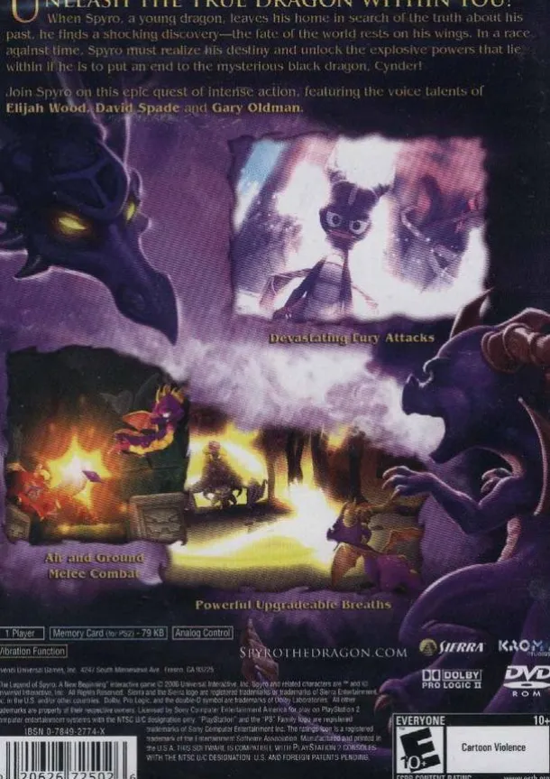 Legend of Spyro A New Beginning