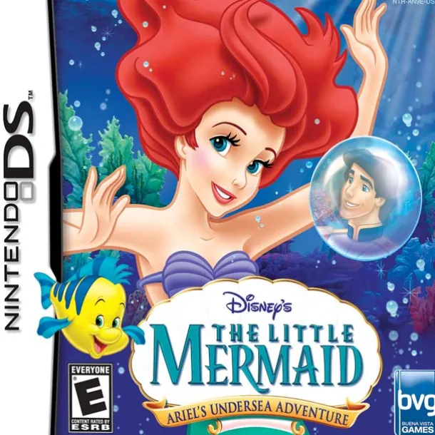 Little Mermaid Ariel's Undersea Adventure DS Game