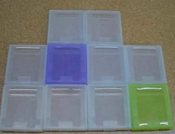 Lot of 10 Game Boy/Color Game Cases