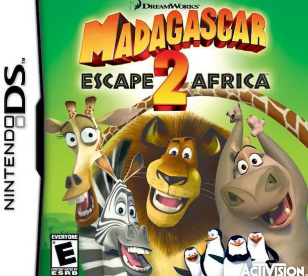 Madagascar Escape 2 Africa DS Game