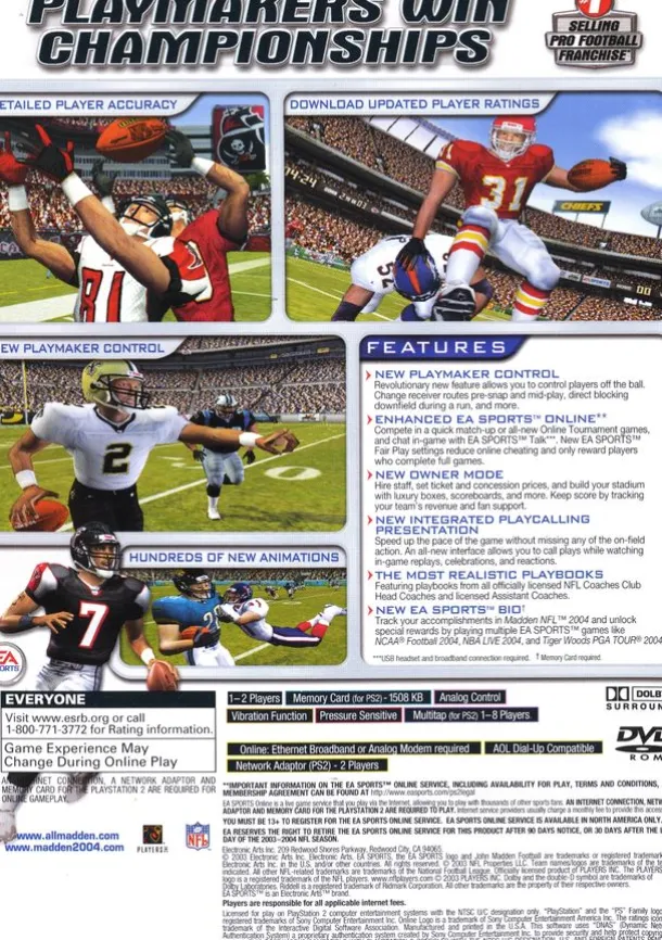 Madden 2004