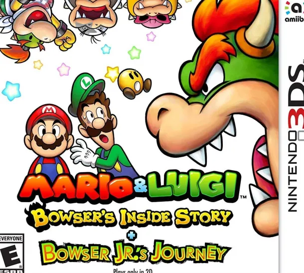 Mario and Luigi Bowser's Inside Story plus Bowser Jr.'s Journey