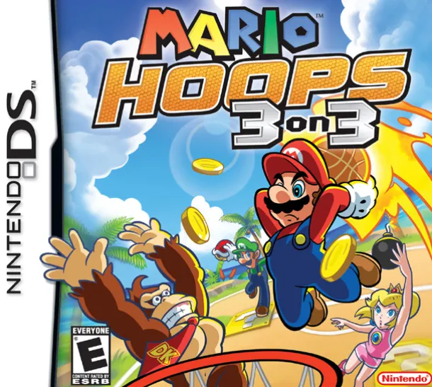 Mario Hoops 3 on 3 DS Game