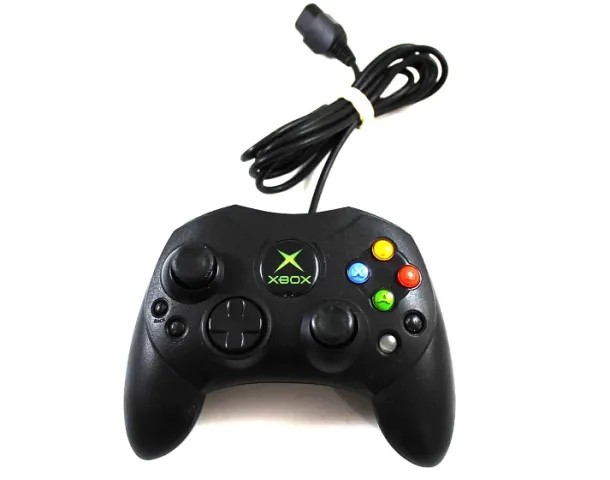 Microsoft Xbox Type S Black Controller (used)