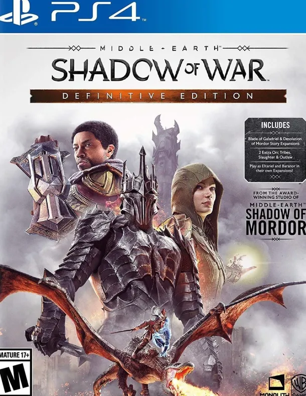 Middle Earth Shadow Of War Definitive Edition