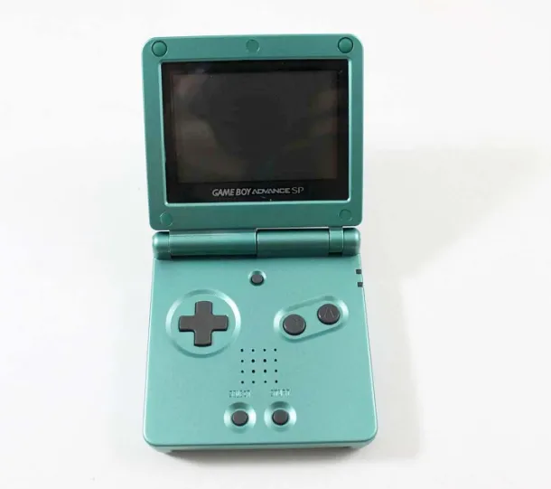 Mint Pearl Green Game Boy Advance SP System