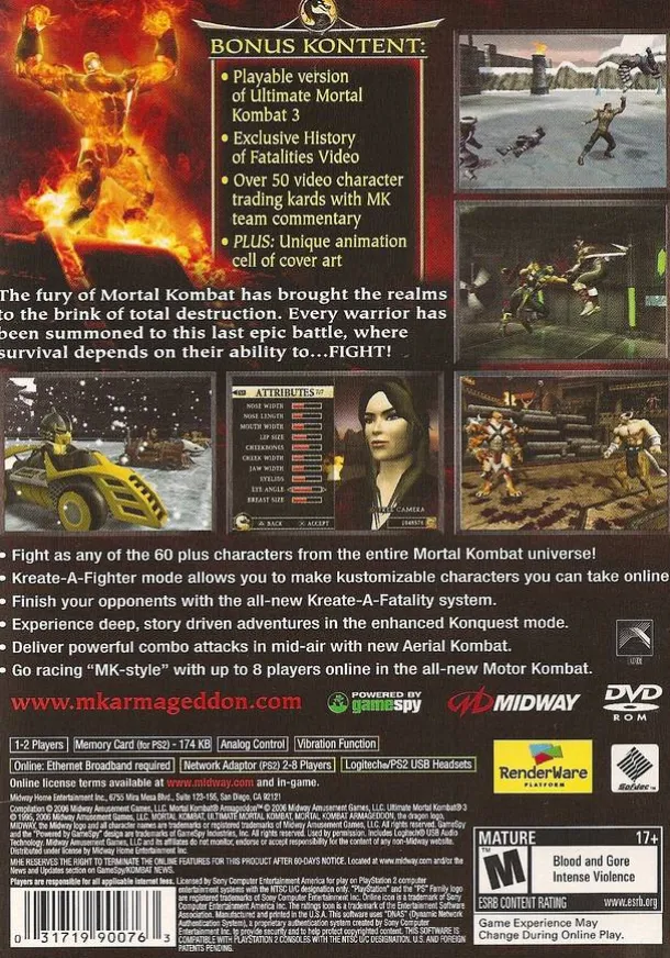 Mortal Kombat Armageddon Premium Edition