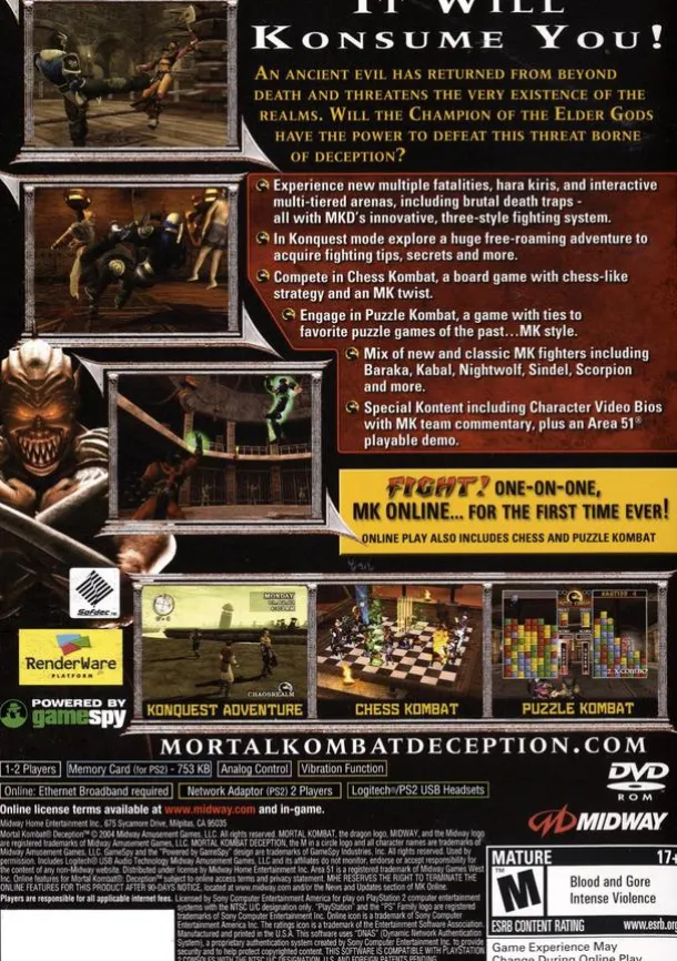 Mortal Kombat Deception