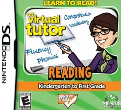 My Virtual Tutor Reading Adventure: Kindergarten to First DS Game