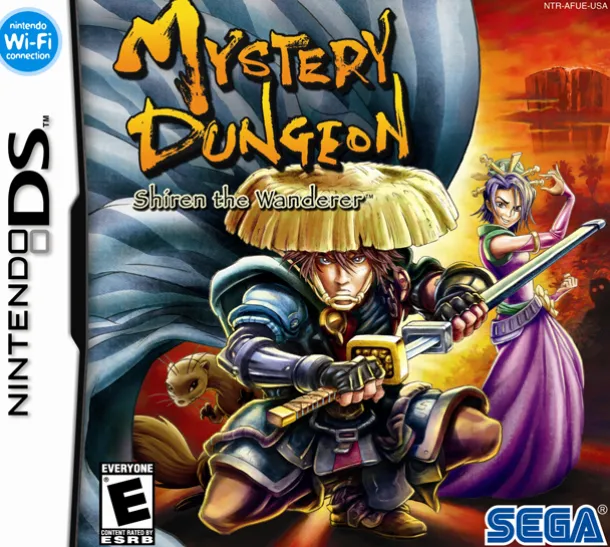 Mystery Dungeon Shiren the Wanderer DS Game