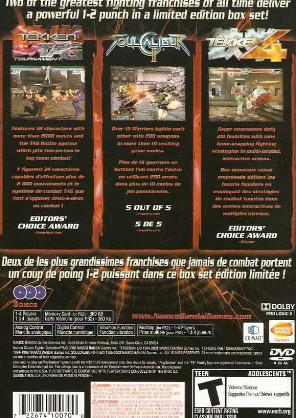 Namco Classic Fighter Collection