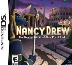 Nancy Drew The Deadly Secret of Old World Park DS Game
