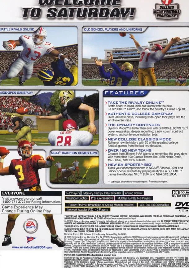 NCAA Football 2004