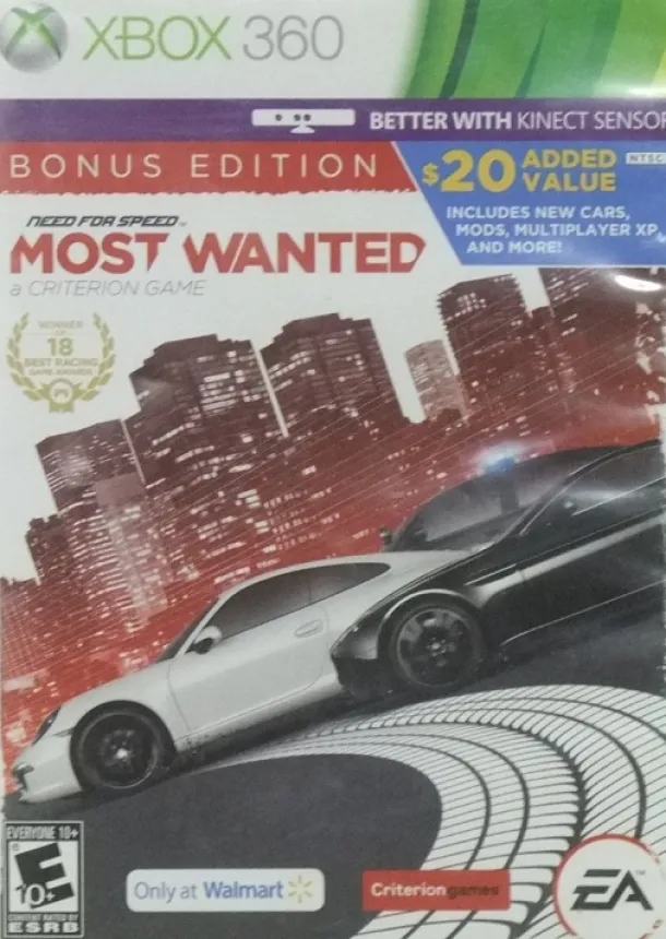 Need For Speed Most Wanted Bonus Edition