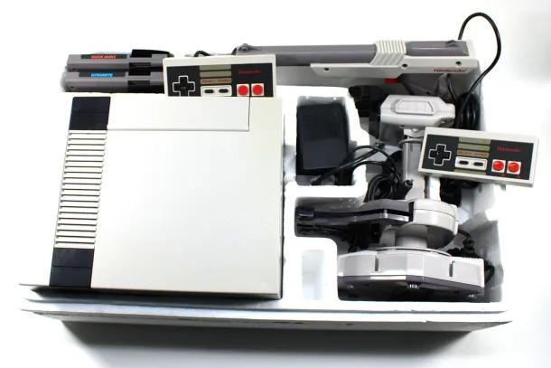 NES System Deluxe Set Complete with R.O.B.