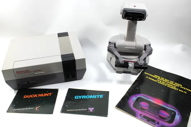 NES System Deluxe Set Complete with R.O.B.