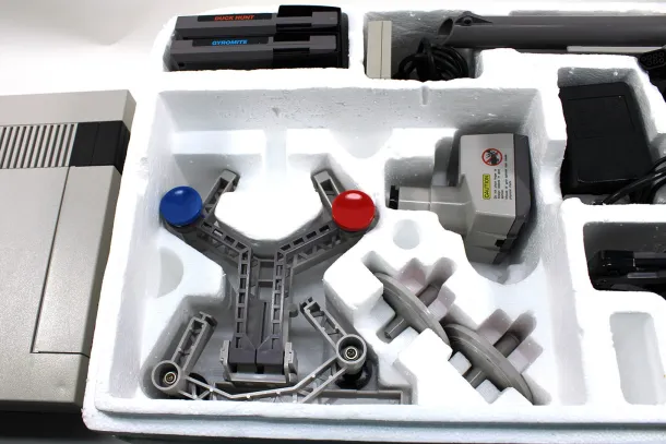 NES System Deluxe Set Complete with R.O.B.