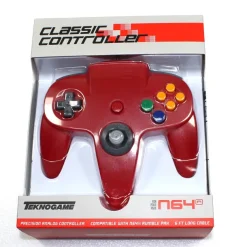 NEW Nintendo 64 N64 Red Controller