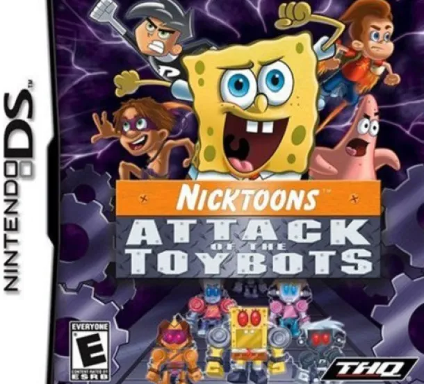 Nicktoons Attack of the Toybots DS Game
