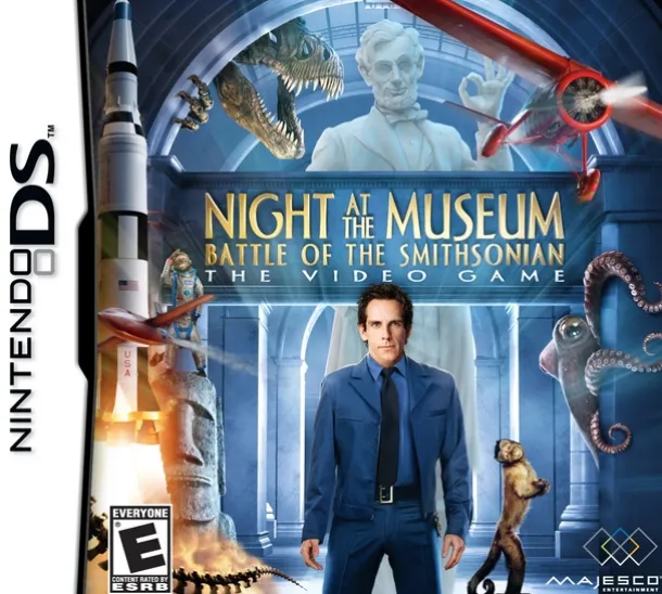 Night at the Museum Battle of the Smithsonian DS Game