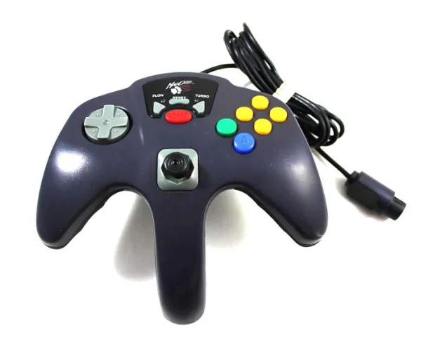 Nintendo 64 N64 Madcatz Black Controller
