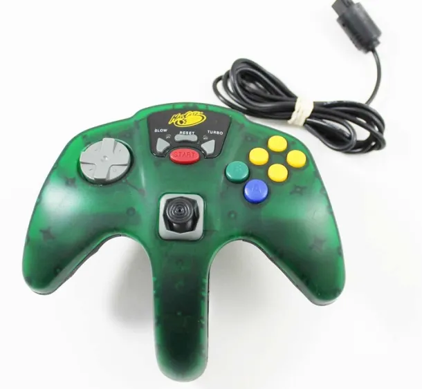Nintendo 64 N64 Madcatz Jungle Green Controller