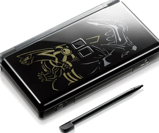 Nintendo DS Lite Limited Edition Black Pokemon Center System - Discounted