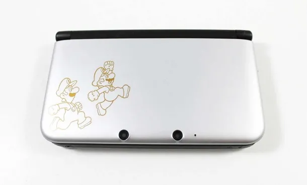 Nintendo 3DS XL System - Mario & Luigi Silver Limited Edition