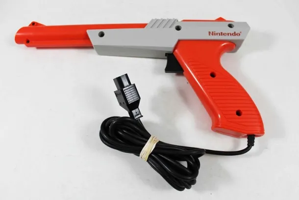 Nintendo NES Orange Light Zapper Gun