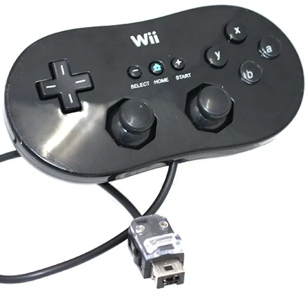 Nintendo Wii Classic Controller- Black