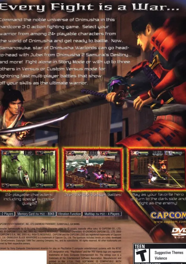 Onimusha Blade Warriors