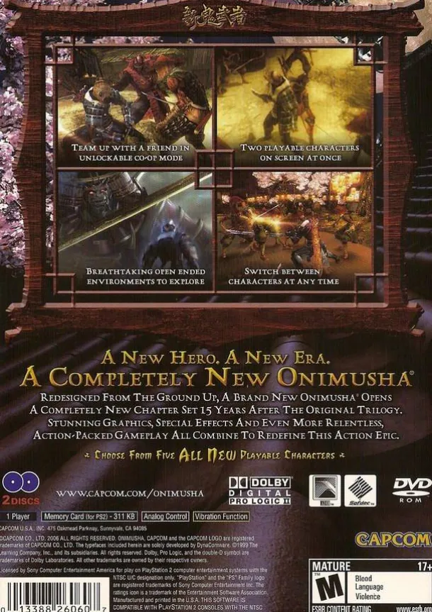 Onimusha Dawn of Dreams