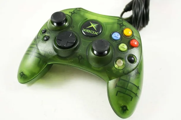 Original Microsoft Xbox Green Controller
