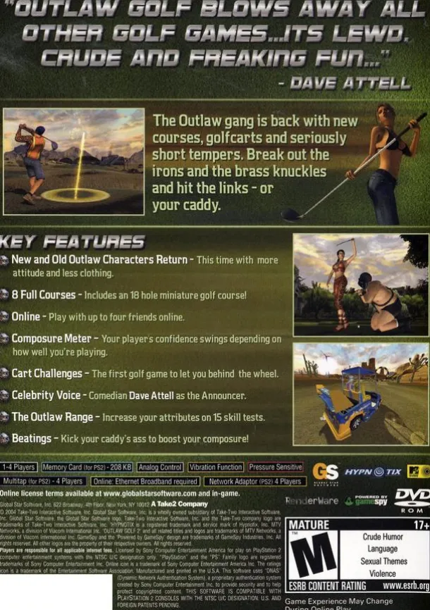 Outlaw Golf 2