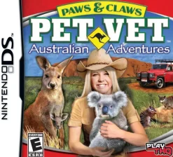 Paws and Claws Pet Vet: Australian Adventures DS Game