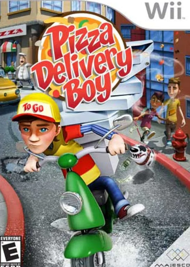 Pizza Delivery Boy