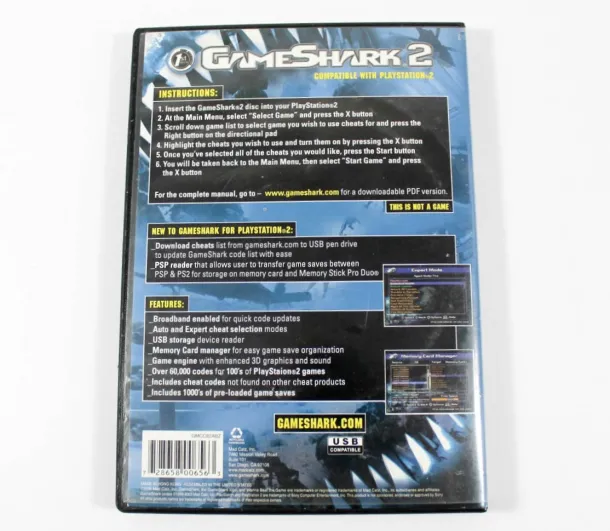 Playstation 2 Gameshark 2 V 1.1