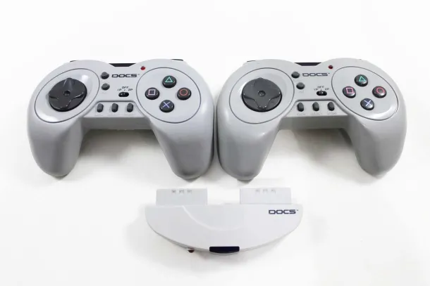 Playstation 1 PS1 DOCS Wireless Controllers with Receiver