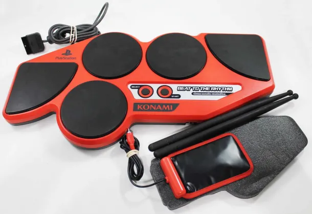 Playstation 2 PS2 Drum Mania Drums Controller by Konami