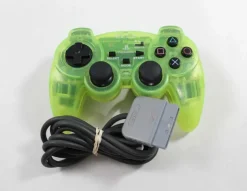 Playstation 1 PS1 Hori SinDuo Pad - Green Skeleton