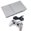 Playstation 2 Slim Silver System with Dualshock Controller