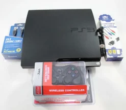 Playstation 3 Slim System 160 GB Charcoal Black