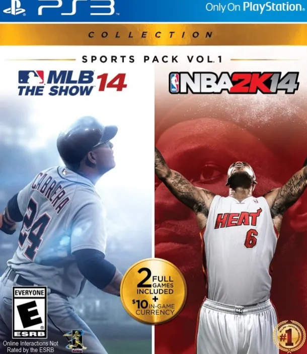 PlayStation Sports Pack Vol. 1: MLB 14 The Show & NBA 2K14