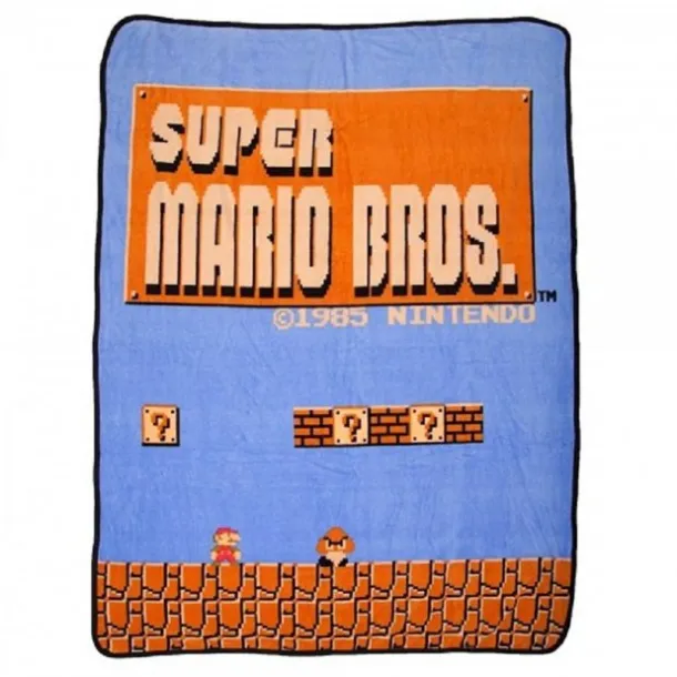 Plush Throw Blanket - Super Mario Bros