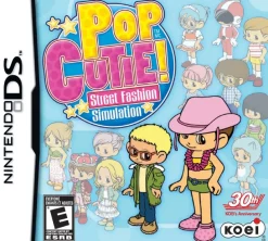 Pop Cutie Street Fashion Simulation DS Game