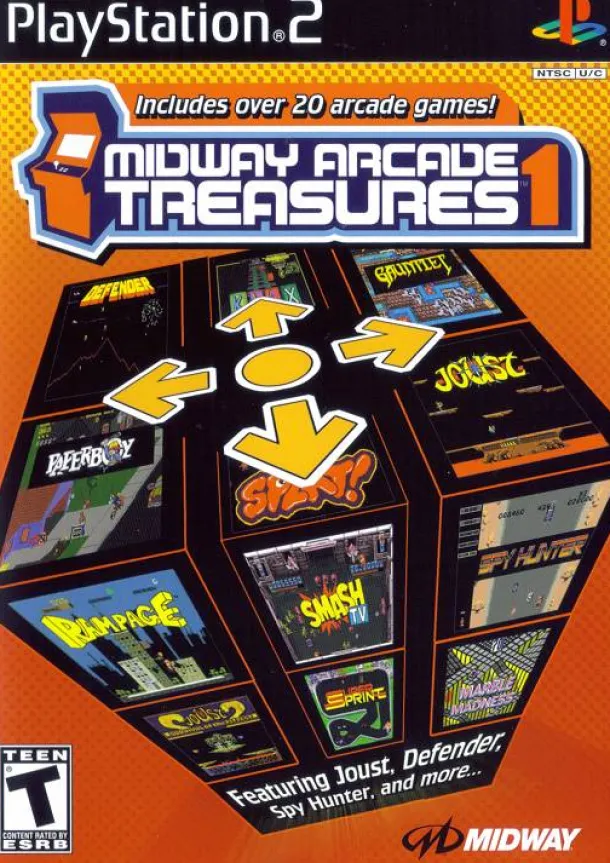 PS2 Midway Arcade Treasures 1