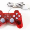 PSone Dualshock Controller- Clear Red