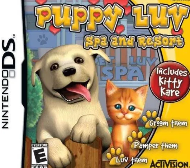 Puppy Luv Spa and Resort DS Game