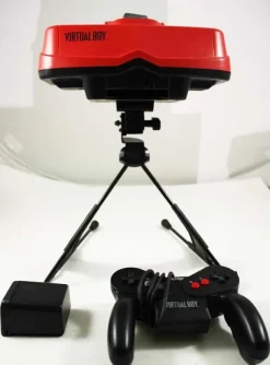 Rare Nintendo Virtual Boy Console With Battery Pak