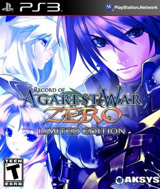 Record of Agarest War Zero Limited Edition